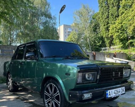 Зеленый ВАЗ 2107, объемом двигателя 1.7 л и пробегом 130 тыс. км за 3000 $, фото 9 на Automoto.ua