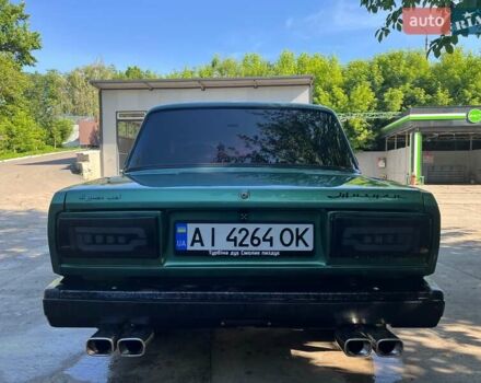 Зеленый ВАЗ 2107, объемом двигателя 1.7 л и пробегом 130 тыс. км за 3000 $, фото 2 на Automoto.ua