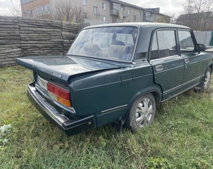 Зеленый ВАЗ 2107, объемом двигателя 1.5 л и пробегом 66 тыс. км за 799 $, фото 4 на Automoto.ua