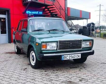 Зеленый ВАЗ 2107, объемом двигателя 1.45 л и пробегом 50 тыс. км за 1100 $, фото 16 на Automoto.ua