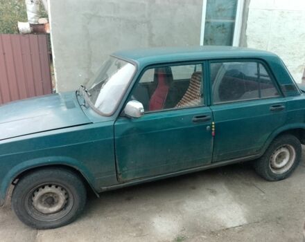 Зеленый ВАЗ 2107, объемом двигателя 1.5 л и пробегом 67 тыс. км за 725 $, фото 1 на Automoto.ua