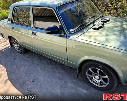 Зелений ВАЗ 2107, об'ємом двигуна 1.5 л та пробігом 80 тис. км за 2500 $, фото 1 на Automoto.ua