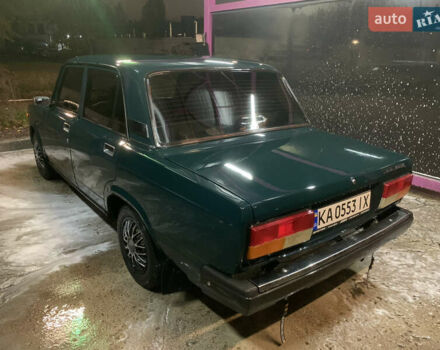 Зеленый ВАЗ 2107, объемом двигателя 1.6 л и пробегом 126 тыс. км за 2000 $, фото 3 на Automoto.ua