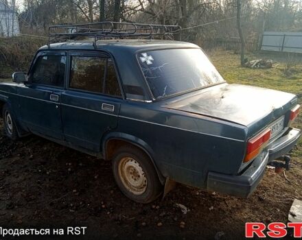Зеленый ВАЗ 2107, объемом двигателя 1.5 л и пробегом 100 тыс. км за 600 $, фото 7 на Automoto.ua