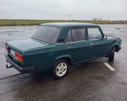 Зеленый ВАЗ 2107, объемом двигателя 1.45 л и пробегом 46 тыс. км за 950 $, фото 2 на Automoto.ua