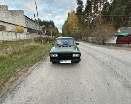 ВАЗ 2107 2006 в Житомире на Automoto.ua Зеленый ВАЗ 2107, объемом двигателя 1.6 л и пробегом 78 тыс. км за 1100 $, фото 1 на Automoto.ua