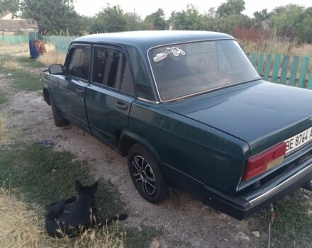 Зелений ВАЗ 2107, об'ємом двигуна 1.7 л та пробігом 300 тис. км за 713 $, фото 4 на Automoto.ua