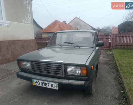 Зеленый ВАЗ 2107, объемом двигателя 1.45 л и пробегом 77 тыс. км за 1250 $, фото 2 на Automoto.ua