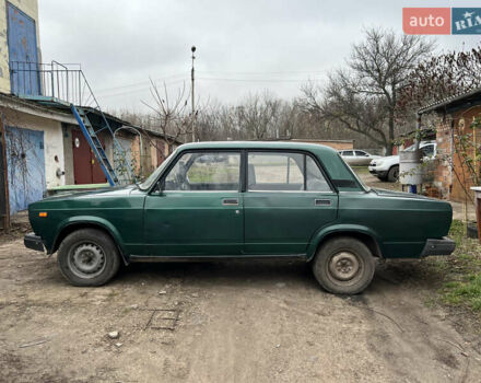 Зелений ВАЗ 2107, об'ємом двигуна 1.5 л та пробігом 100 тис. км за 1250 $, фото 1 на Automoto.ua