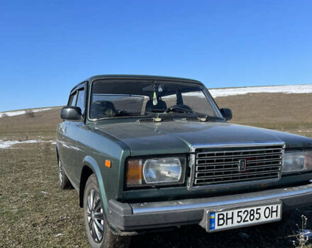 Зеленый ВАЗ 2107, объемом двигателя 1.45 л и пробегом 33 тыс. км за 1500 $, фото 1 на Automoto.ua