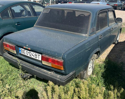 Зеленый ВАЗ 2107, объемом двигателя 1.45 л и пробегом 22 тыс. км за 1100 $, фото 3 на Automoto.ua