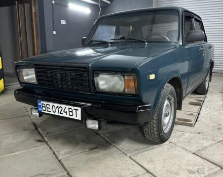 Зелений ВАЗ 2107, об'ємом двигуна 1.5 л та пробігом 23 тис. км за 1602 $, фото 1 на Automoto.ua