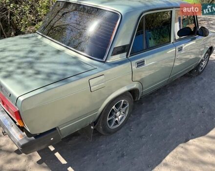 Зелений ВАЗ 2107, об'ємом двигуна 1.5 л та пробігом 80 тис. км за 2000 $, фото 1 на Automoto.ua