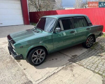 Зеленый ВАЗ 2107, объемом двигателя 1.7 л и пробегом 130 тыс. км за 3000 $, фото 17 на Automoto.ua