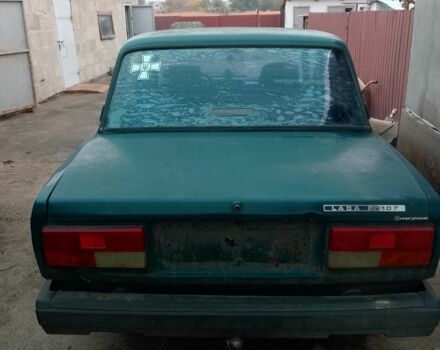 Зеленый ВАЗ 2107, объемом двигателя 1.5 л и пробегом 67 тыс. км за 725 $, фото 2 на Automoto.ua