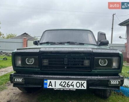 Зеленый ВАЗ 2107, объемом двигателя 1.7 л и пробегом 130 тыс. км за 3000 $, фото 13 на Automoto.ua