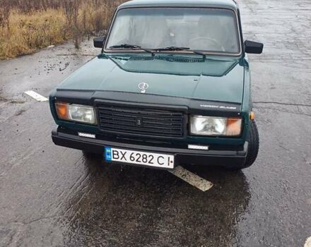 Зеленый ВАЗ 2107, объемом двигателя 1.45 л и пробегом 46 тыс. км за 950 $, фото 5 на Automoto.ua