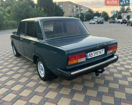 Зеленый ВАЗ 2107, объемом двигателя 1.45 л и пробегом 97 тыс. км за 2249 $, фото 4 на Automoto.ua