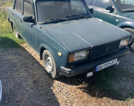 Зеленый ВАЗ 2107, объемом двигателя 1.45 л и пробегом 22 тыс. км за 1100 $, фото 2 на Automoto.ua