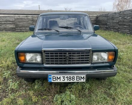 Зеленый ВАЗ 2107, объемом двигателя 1.5 л и пробегом 66 тыс. км за 799 $, фото 1 на Automoto.ua