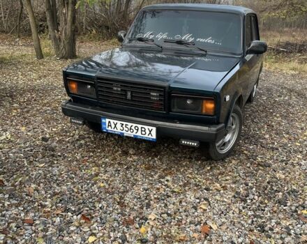 Зеленый ВАЗ 2107, объемом двигателя 1.5 л и пробегом 1 тыс. км за 1650 $, фото 2 на Automoto.ua