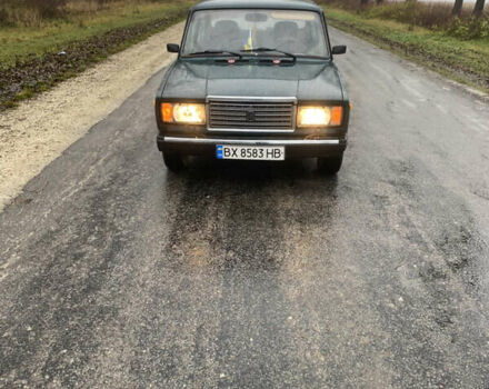 Зеленый ВАЗ 2107, объемом двигателя 1.45 л и пробегом 120 тыс. км за 1500 $, фото 1 на Automoto.ua