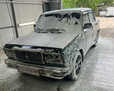 Зеленый ВАЗ 2107, объемом двигателя 1.7 л и пробегом 130 тыс. км за 3000 $, фото 11 на Automoto.ua