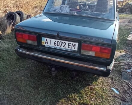 Зеленый ВАЗ 2107, объемом двигателя 1.5 л и пробегом 360 тыс. км за 639 $, фото 1 на Automoto.ua