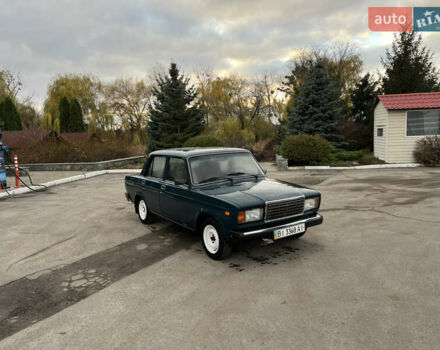 Зеленый ВАЗ 2107, объемом двигателя 1.6 л и пробегом 52 тыс. км за 1900 $, фото 2 на Automoto.ua