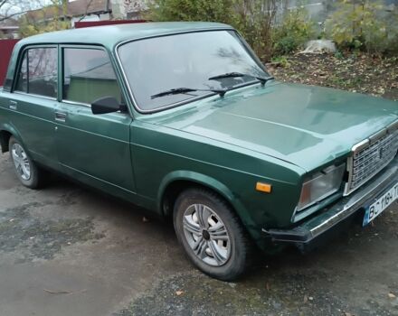 Зеленый ВАЗ 2107, объемом двигателя 1.5 л и пробегом 92 тыс. км за 1300 $, фото 6 на Automoto.ua