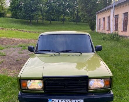 Зеленый ВАЗ 2107, объемом двигателя 1.6 л и пробегом 70 тыс. км за 1550 $, фото 1 на Automoto.ua