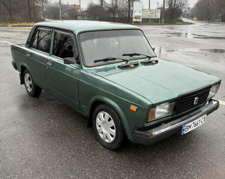 Зелений ВАЗ 2107, об'ємом двигуна 1.45 л та пробігом 155 тис. км за 999 $, фото 6 на Automoto.ua