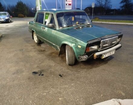 Зеленый ВАЗ 2107, объемом двигателя 1.5 л и пробегом 68 тыс. км за 1500 $, фото 3 на Automoto.ua