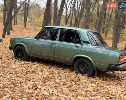 Зеленый ВАЗ 2107, объемом двигателя 1.5 л и пробегом 175 тыс. км за 2500 $, фото 3 на Automoto.ua