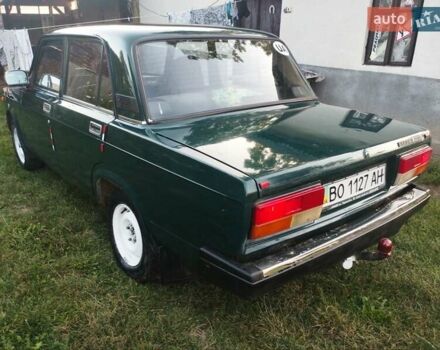 Зелений ВАЗ 2107, об'ємом двигуна 1.5 л та пробігом 124 тис. км за 1300 $, фото 3 на Automoto.ua