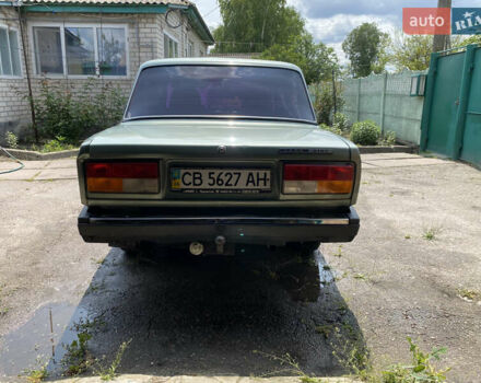 Зеленый ВАЗ 2107, объемом двигателя 1.5 л и пробегом 81 тыс. км за 2000 $, фото 4 на Automoto.ua