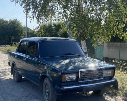 Зеленый ВАЗ 2107, объемом двигателя 1.5 л и пробегом 510 тыс. км за 1500 $, фото 3 на Automoto.ua