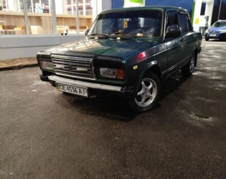 Зеленый ВАЗ 2107, объемом двигателя 1.5 л и пробегом 68 тыс. км за 1500 $, фото 4 на Automoto.ua