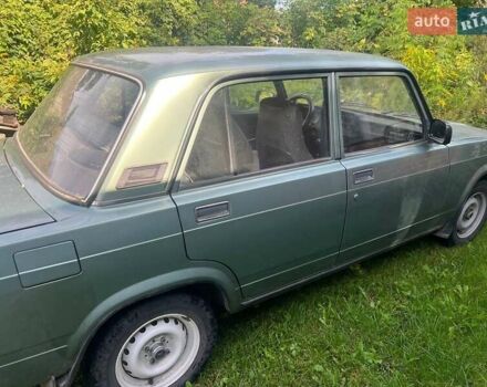 Зеленый ВАЗ 2107, объемом двигателя 1.45 л и пробегом 83 тыс. км за 3500 $, фото 4 на Automoto.ua