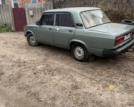 Зеленый ВАЗ 2107, объемом двигателя 1.5 л и пробегом 180 тыс. км за 1300 $, фото 4 на Automoto.ua