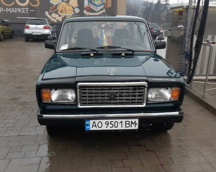 ВАЗ 2107 2007 в Ужгороде на Automoto.ua Зеленый ВАЗ 2107, объемом двигателя 1.5 л и пробегом 640 тыс. км за 1500 $, фото 1 на Automoto.ua