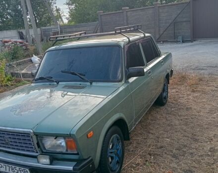 Зеленый ВАЗ 2107, объемом двигателя 1.5 л и пробегом 212 тыс. км за 1000 $, фото 3 на Automoto.ua
