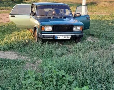 Зеленый ВАЗ 2107, объемом двигателя 1.45 л и пробегом 950 тыс. км за 1800 $, фото 3 на Automoto.ua