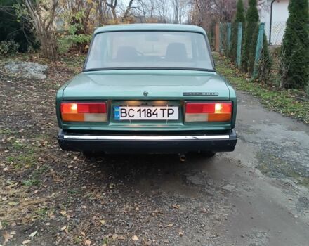 Зеленый ВАЗ 2107, объемом двигателя 1.5 л и пробегом 92 тыс. км за 1300 $, фото 1 на Automoto.ua