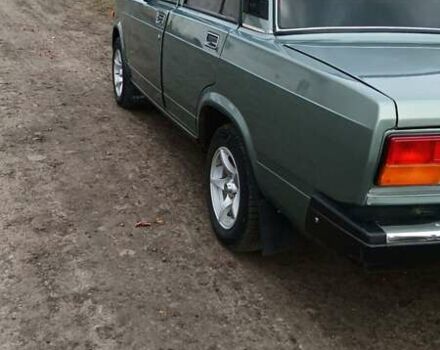 Зеленый ВАЗ 2107, объемом двигателя 1.45 л и пробегом 60 тыс. км за 2400 $, фото 2 на Automoto.ua