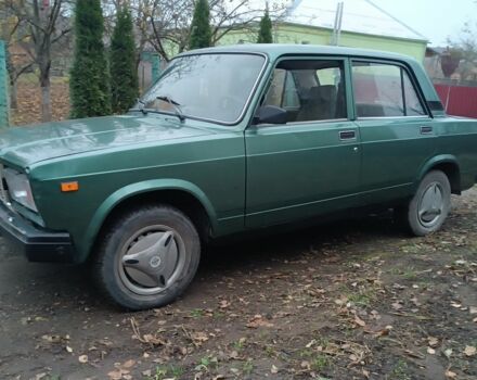 Зеленый ВАЗ 2107, объемом двигателя 1.5 л и пробегом 92 тыс. км за 1300 $, фото 5 на Automoto.ua