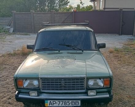 Зеленый ВАЗ 2107, объемом двигателя 1.5 л и пробегом 212 тыс. км за 1000 $, фото 2 на Automoto.ua