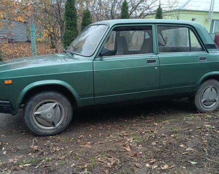 Зеленый ВАЗ 2107, объемом двигателя 1.5 л и пробегом 92 тыс. км за 1300 $, фото 2 на Automoto.ua