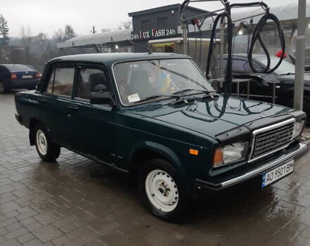 ВАЗ 2107 2007 в Ужгороде на Automoto.ua Зеленый ВАЗ 2107, объемом двигателя 1.5 л и пробегом 640 тыс. км за 1500 $, фото 2 на Automoto.ua