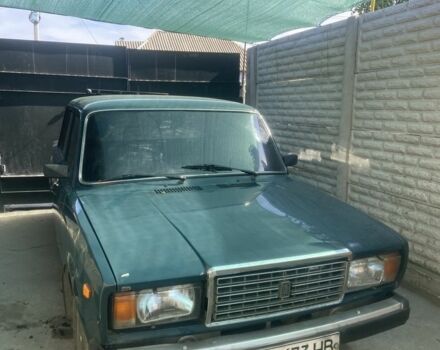 Зеленый ВАЗ 2107, объемом двигателя 1.5 л и пробегом 510 тыс. км за 1500 $, фото 2 на Automoto.ua